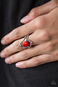 THE BOLD AND THE BEAD-IFUL - RED  RING