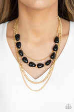Load image into Gallery viewer, TREND STATUS - BLACK NECKLACE