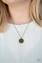 Load image into Gallery viewer, ALL THINGS ARE POSSIBLE - BRASS NECKLACE