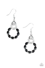 Load image into Gallery viewer, DIAMOND DELUXE - BLACK EARRING