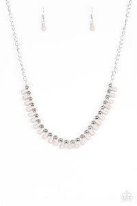 EXTINCT SPECIES - GRAY NECKLACE
