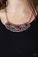 Load image into Gallery viewer, FEELING INDE-PENDANT - RED NECKLACE