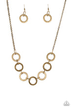 Load image into Gallery viewer, MODERN DAY MADONNA - BRASS NECKLACE