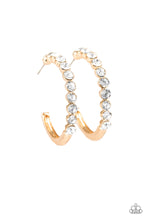 Load image into Gallery viewer, MY KIND OF SHINE - GOLD HOOP EARRING