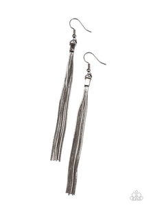SWING INTO ACTION - BLACK EARRING