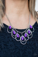 Load image into Gallery viewer, TANGO TEMPEST - PURPLE NECKLACE