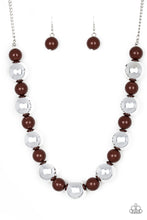 Load image into Gallery viewer, TOP POP - BROWN NECKLACE
