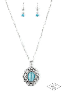 HEART OF GLACE - BLUE NECKLACE