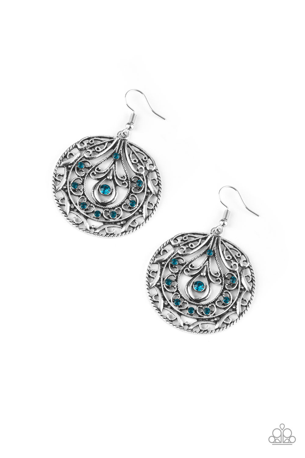 CHOOSE TO SPARKLE - BLUE EARRING