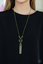 Load image into Gallery viewer, CONFIDENTLY CLEOPATRA - BRASS NECKLACE