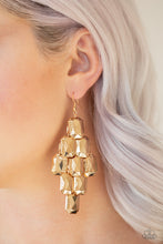 Load image into Gallery viewer, CONTEMPORARY CATWALK - GOLD EARRING