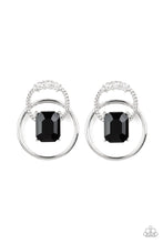 Load image into Gallery viewer, DANGEROUSLY DAPPER - BLACK POST EARRING