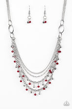 Load image into Gallery viewer, FINANCIALLY FABULOUS - RED NECKLACE