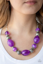 Load image into Gallery viewer, ICE MELT - PURPLE NECKLACE