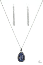 Load image into Gallery viewer, ON THE HOME FRONTIER - BLUE NECKLACE