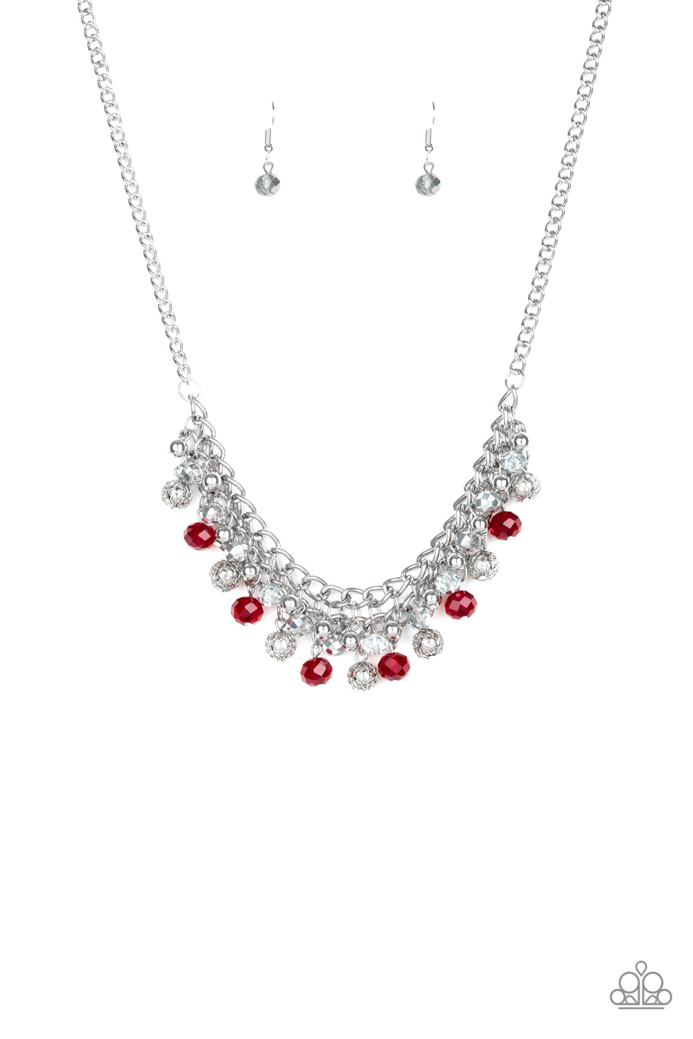 PARTY SPREE - RED NECKLACE