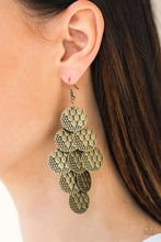 Load image into Gallery viewer, THE PARTY ANIMAL - BRASS EARRING