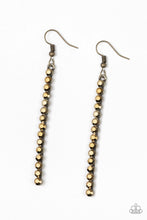 Load image into Gallery viewer, GRUNGE MEETS GLAMOUR - BRASS EARRING