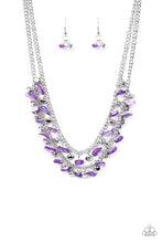 Load image into Gallery viewer, PEBBLE PIONEER - PURPLE NECKLACE