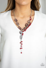 Load image into Gallery viewer, PRISMATIC PRINCESS - RED NECKLACE