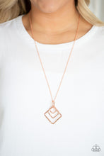 Load image into Gallery viewer, SQUARE IT UP - COPPER NECKLACE