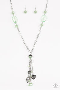 HEART-STOPPING HARMONY - GREEN NECKLACE