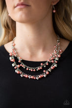 Load image into Gallery viewer, KINDHEARTED HEART - ORANGE NECKLACE