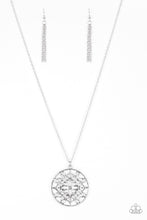 Load image into Gallery viewer, MANDALA MELODY - SILVER NECKLACE