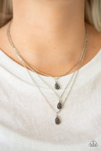 Load image into Gallery viewer, RADIANT RAINFALL - SILVER NECKLACE