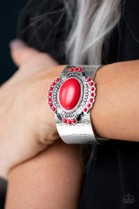 CANTON CRAFTED - RED BRACELET