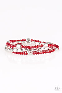 HELLO BEAUTIFUL - RED BRACELET