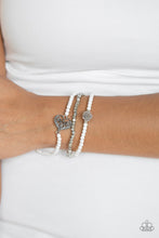 Load image into Gallery viewer, LOVER&#39;S LOOT- WHITE BRACELET