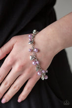 Load image into Gallery viewer, ONE OF A TIME-HEARTED - PURPLE BRACELET
