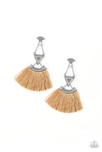 Load image into Gallery viewer, PUMA PROWL - BROWN FRINGE EARRING