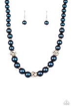 Load image into Gallery viewer, RICH GIRL REFINEMENT - BLUE NECKLACE