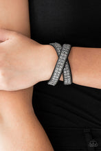 Load image into Gallery viewer, ROCK BAND REFINEMENT - BLACK WRAP BRACELET