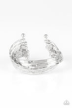 Load image into Gallery viewer, SEE A PATTERN?  -  SILVER BRACELET