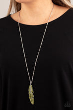 Load image into Gallery viewer, SOARING HIGH - GREEN NECKLACE