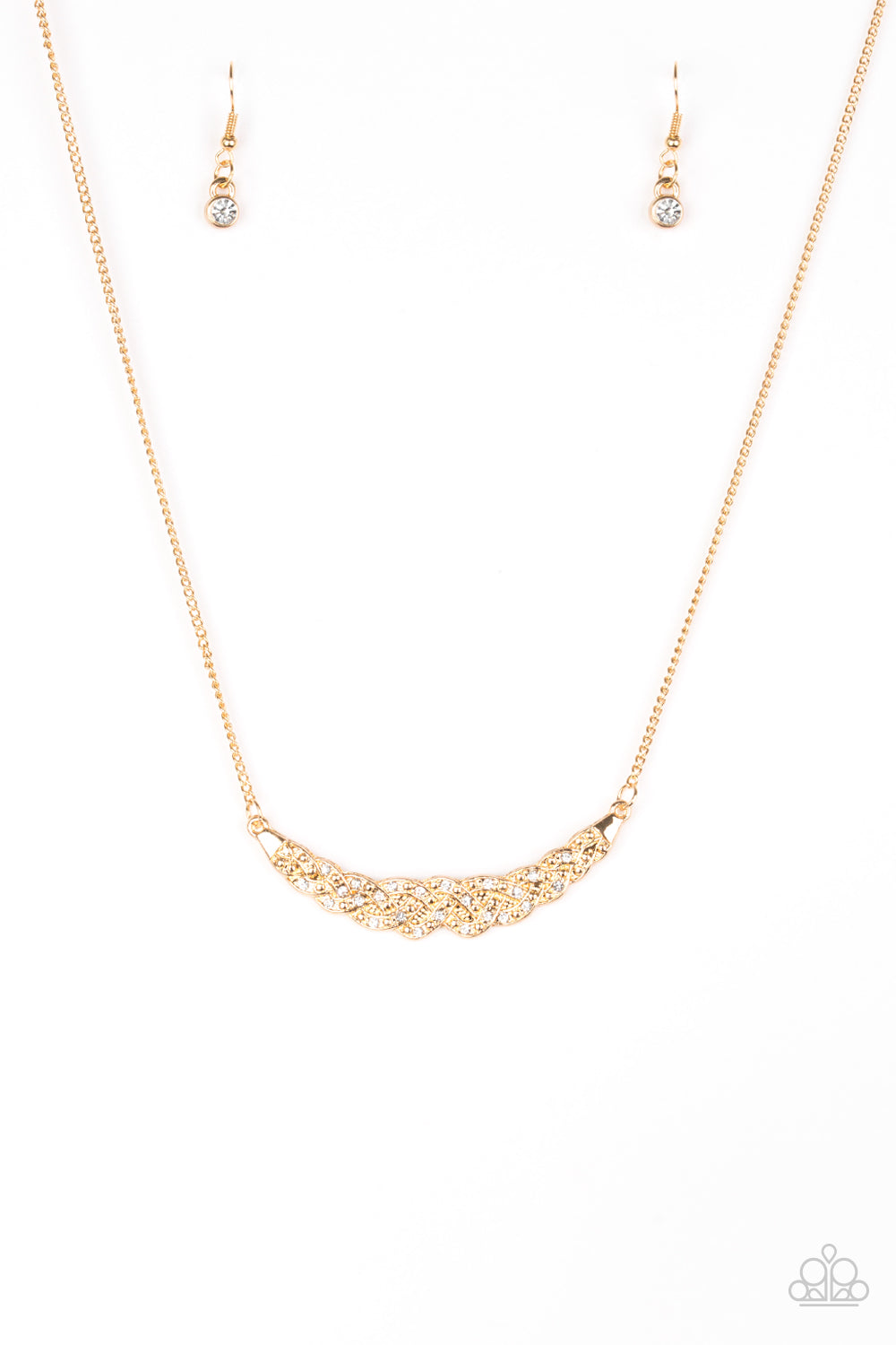 WHATEVER FLOATS YOUR YACHT - GOLD NECKLACE
