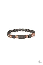 Load image into Gallery viewer, ZENNED OUT - BROWN URBAN LAVA BRACELET