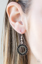 Load image into Gallery viewer, A PROPER LADY - BLACK EARRING