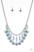 Load image into Gallery viewer, COOL CASCADE - BLUE NECKLACE