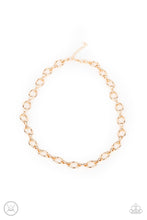 Load image into Gallery viewer, CRAVEABLE COUTURE - GOLD CHOKER NECKLACE