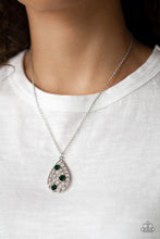Load image into Gallery viewer, SPARKLE ALL THE WAY - GREEN NECKLACE