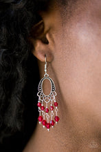 Load image into Gallery viewer, NOT THE ONLY FISH IN THE SEA - RED EARRING