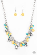 Load image into Gallery viewer, QUARRY TRAIL - YELLOW/BLUE NECKLACE