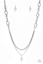 Load image into Gallery viewer, STREET BEAT - SILVER LANYARD NECKLACE