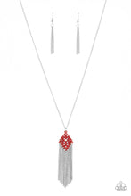 Load image into Gallery viewer, COLOR ME CAPRICIOUS - RED NECKLACE