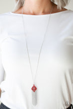 Load image into Gallery viewer, COLOR ME CAPRICIOUS - RED NECKLACE