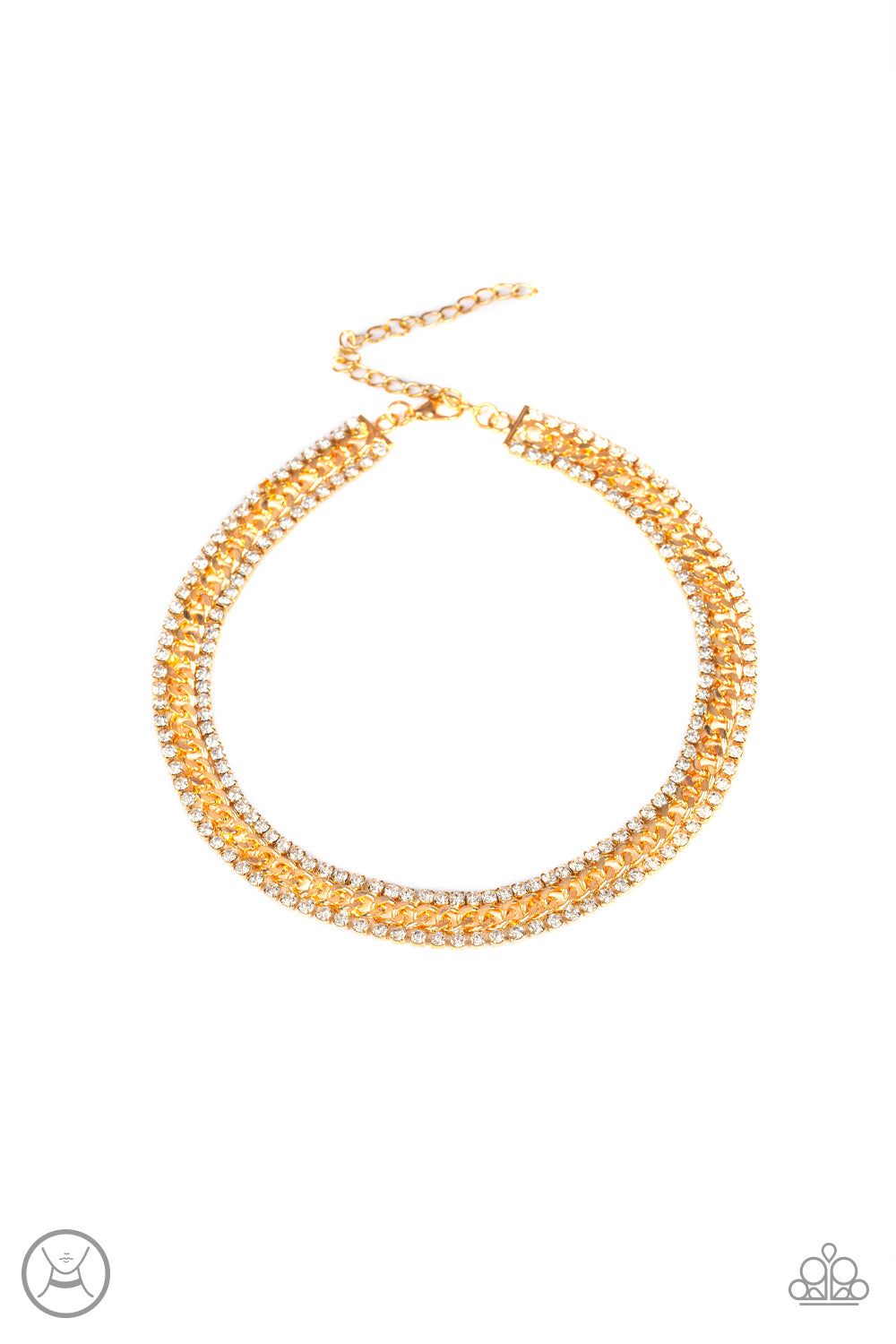 EMPO-HER-MENT - GOLD CHOKER NECKLACE